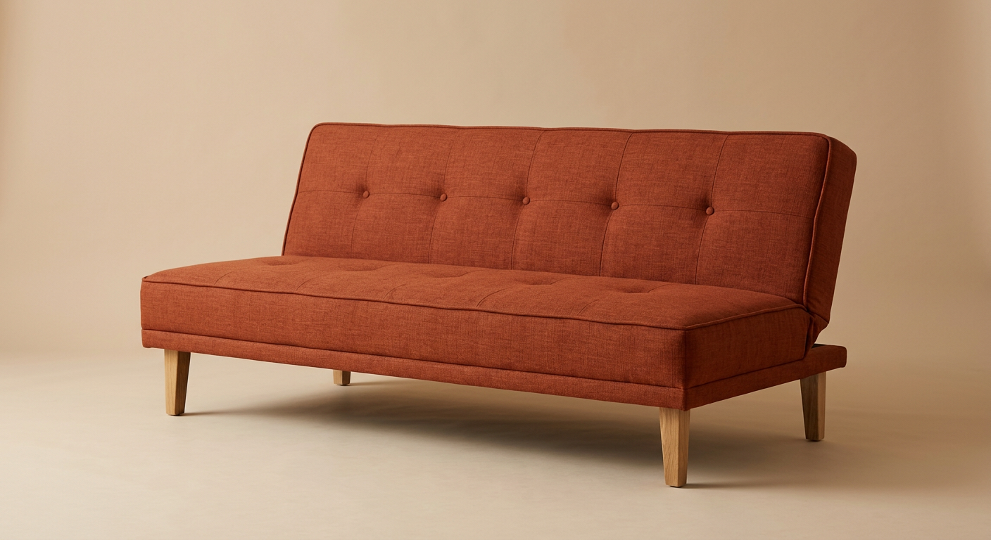 Atlas Armless Click-Clack Sofa Bed