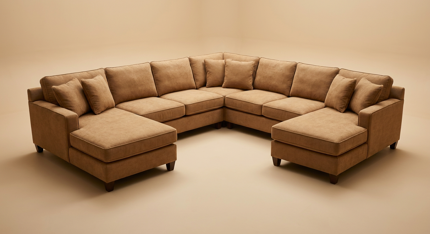 Canyon U-Shaped 6-Seat Sectional